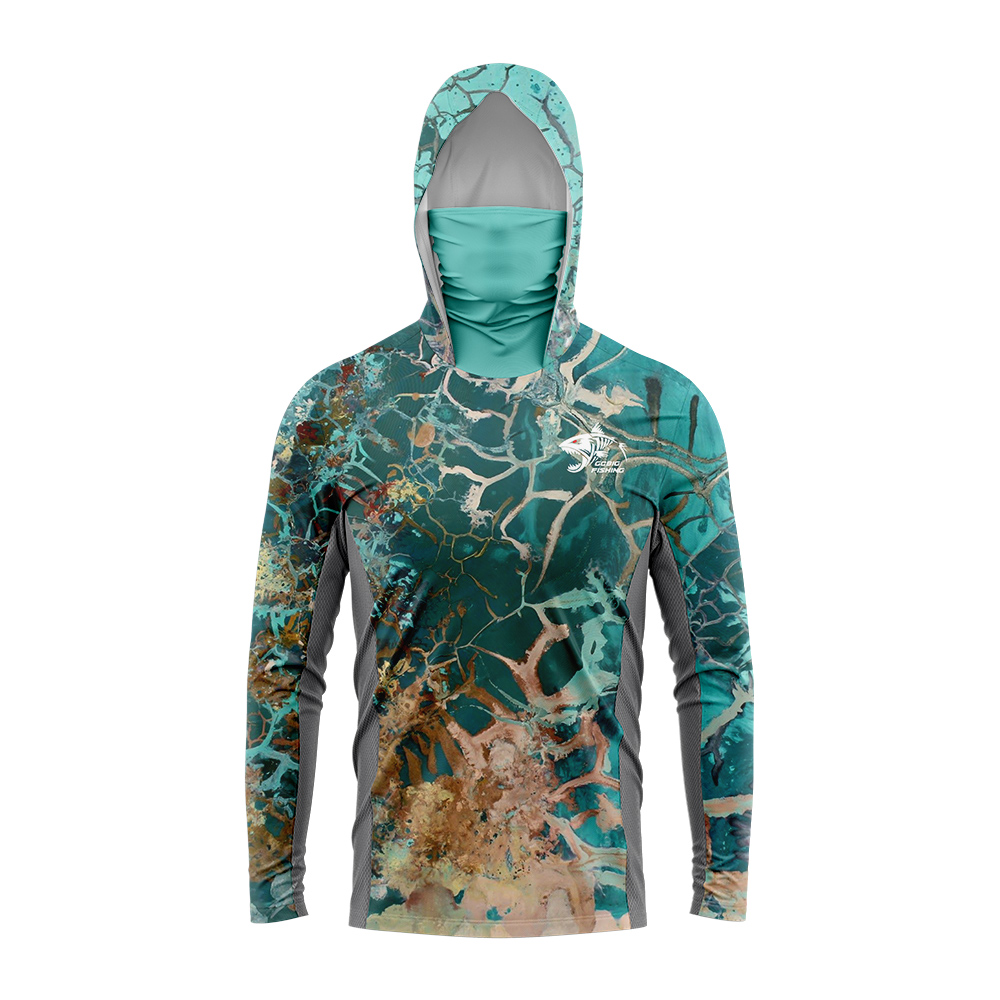 UPF50+ Hooded Fishing Shirt Bu - Embellish Knit ulasan dan harga