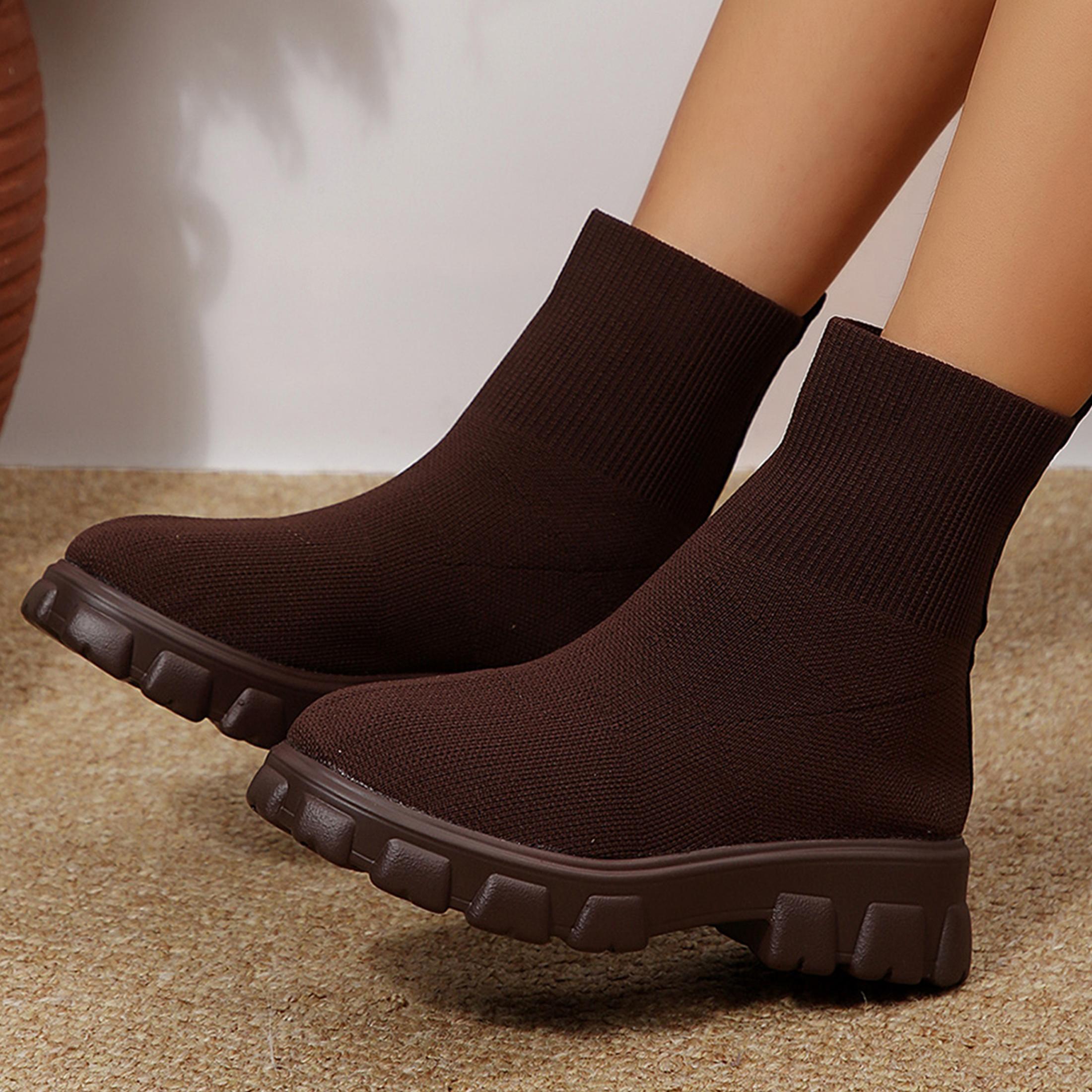 Ankle Boots for Women Comforta - Embellish Knit ulasan dan harga
