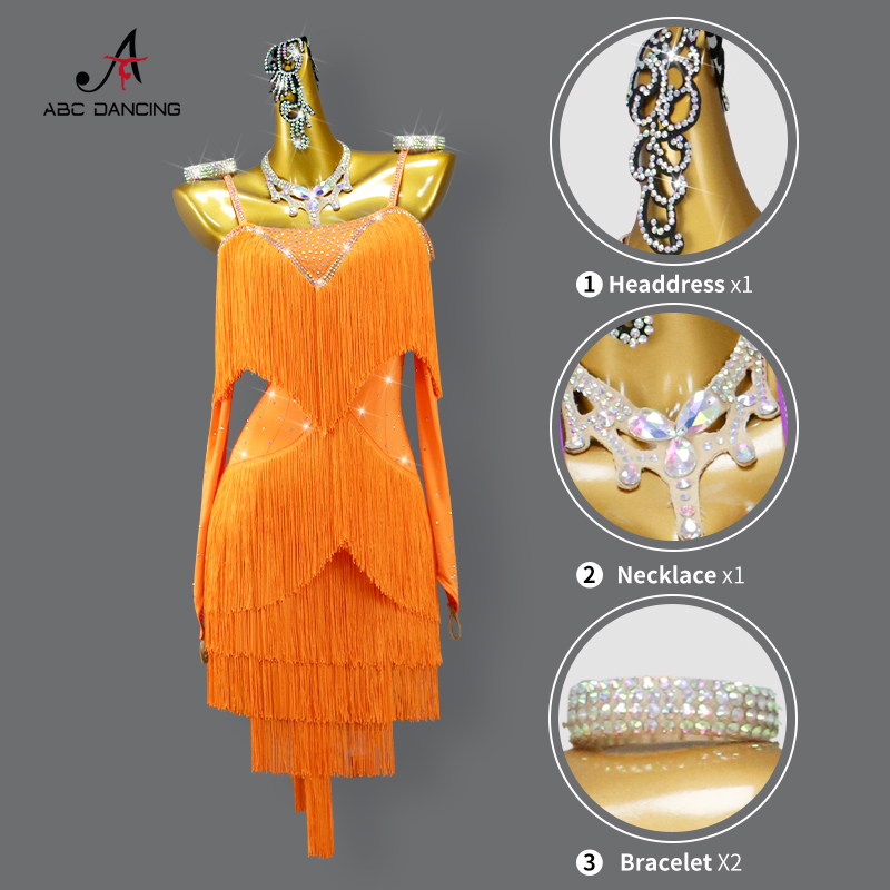 2026 New Female Latin Dance Co - Tassel Fringe Trim ulasan dan harga