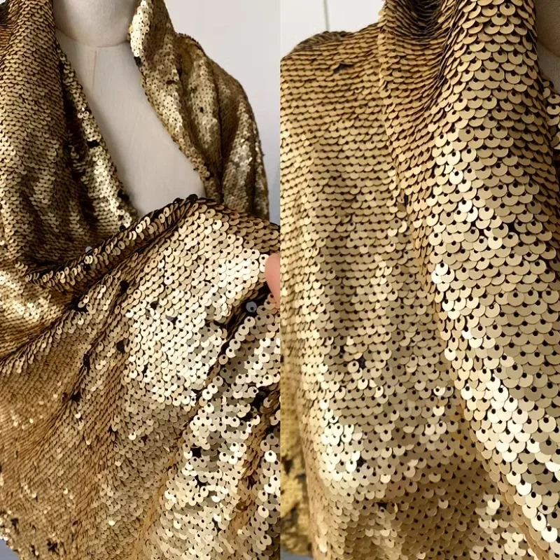 Mesh Sequin Fabric Matte Elast - Crystal Mesh Fabric ulasan dan harga