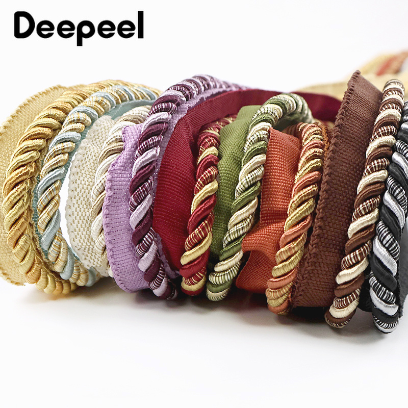 6/12M 6mm Two-Color Twisted Ro - Cord Trim Twisted ulasan dan harga