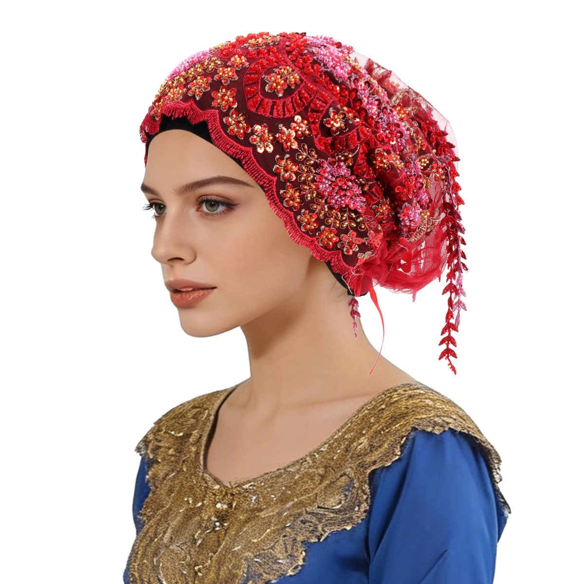 New Ethnic Tassel Headscarf Be - Tassel Fringe Trim ulasan dan harga